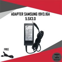 ADAPTER NOTEBOOK SAMSUNG 19V3.16A*5.5X3.0  / สายชาร์จโน๊ตบุ๊คซัมซุง + แถมสายไฟ