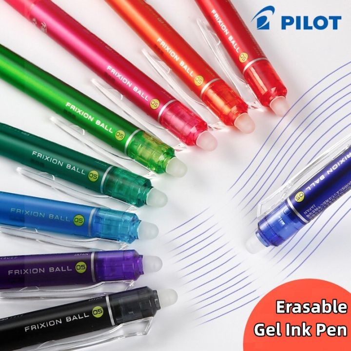 1pcs-pilot-frixion-ball-erasable-color-gel-ink-pen-extra-fine-0-5mm-ballpoint-23ef-office-school-supplies-fc7221-pens