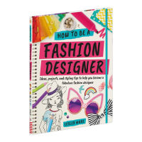 DK becomes a fashion designer English original how to be a fashion designer childrens popular science art and creativity English original English book