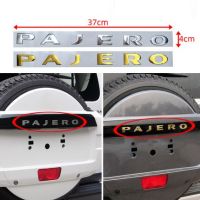 PAJERO สติกเกอร์ติดสัญลักษณ์ป้ายชื่อ PAJERO สติกเกอร์ท้ายรถสำหรับมิตซูบิชิปาเจโร V93 V73 V34 V95 V97สติกเกอร์ยางสำรองมิตซูบิชิ