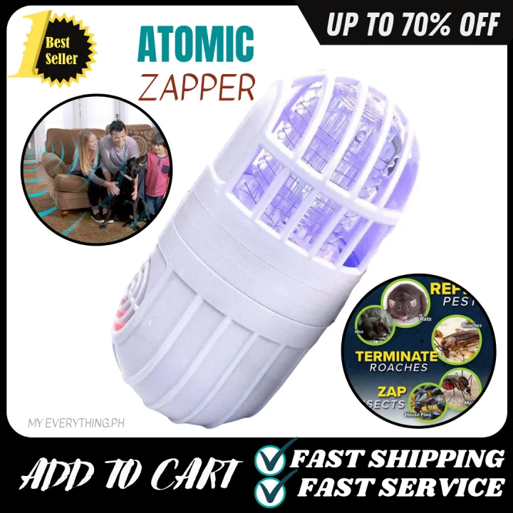 NEW!! Ultrasonic Electric Indoor Insect Zappers No Radiation Repellent