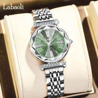 Labaoli Original Watch For Women Korean Style Polygonal Diamond Inlaid Watch 30M Waterproof Watch High Strengthen Glass