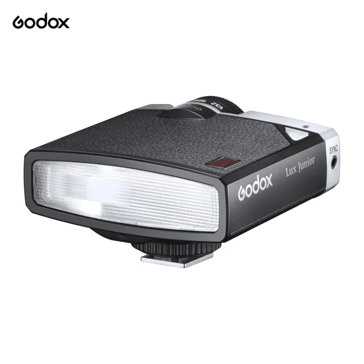 Godox Lux Junior Retro Camera Flash GN12 6000K Color Temperature Auto ...