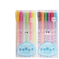 [HOT BYIIIXWKLOLJ 628]ปากกาเน้นคำเจลลี่ปากกาเจลมีสีสัน3D 6ชิ้น,ปากกาปากกาหมึกเจลกราฟฟิตีเรืองแสงดีไอวาย