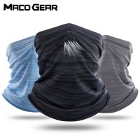 Summer lce Silk Breathable Mesh Bandana Cycling Hunting Running Scarf Skiing Riding Hiking Snowboard Sports Face Mask Men Women