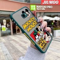 JIUMOO เคสโทรศัพท์ปลอกสำหรับ Samsung Galaxy บางกันกระแทกดีไซน์ใหม่ขอบปลอกซิลิโคนเคสป้องกันเลนส์กล้องคลุมทั้งหมด J4 Galaxy 2018 J4 Plus 2018 J4