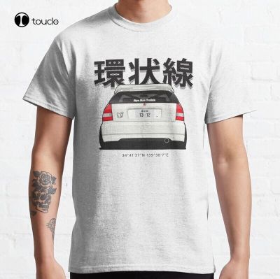 Kanjozoku Civic Ek Automotive Japan Kanjo Bosozoku Classic Tshirt Cotton Tee Shirt