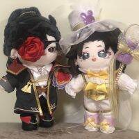 ของเล่นอนิเมะสวรรค์อวยพรตุ๊กตายัดนุ่น Xie Lian Hua Cheng Plushie ขนาด20ซม. หมอนยัดไส้ที่นุ่มนวลตกแต่งเด็กผู้หญิงเด็กน้อยของขวัญ