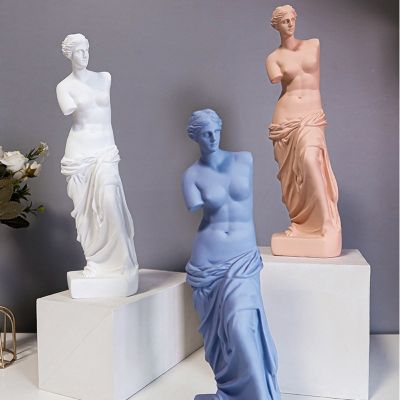 Venus De Milo Statue Abstract Resin Desktop Ornaments Sculpture Miniature Goddess Figurines Character Nordic Art Crafts
