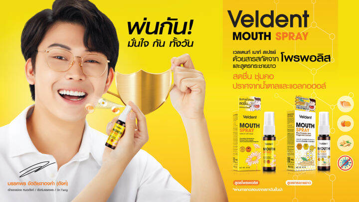 veldent-mouth-spray-เวลเดนท์-สเปรย์-ระงับกลิ่นปาก