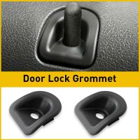 2Pcs Black Left Right Door Panel Lock Grommets Covers For Ford Mustang 2005-2010 2011 2012 2013 2014 Replacement Essories