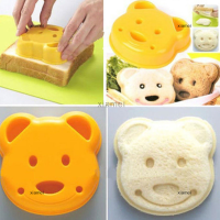 xiamei CUTE Animal sandwich Mold CUTTER หมีสุนัขไดโนเสาร์รูปร่างเค้กขนมปังขนมปังปิ้ง Maker