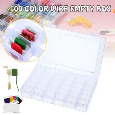 【CC】 Embroidery Floss Storage Thread Bobbins Winder Set Organizer Useful Sewing Tools Accessories