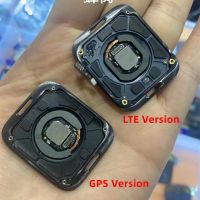 ของแท้สำหรับนาฬิกา Apple S7 S4 SE S5 S6 S3 S8 40มม. 44มม. 41มม. 45มม. ฝาหลังประตูแบตเตอรี่ตัวเรือนกระจกรุ่น GPS LTE LHG3765อะไหล่ทดแทน