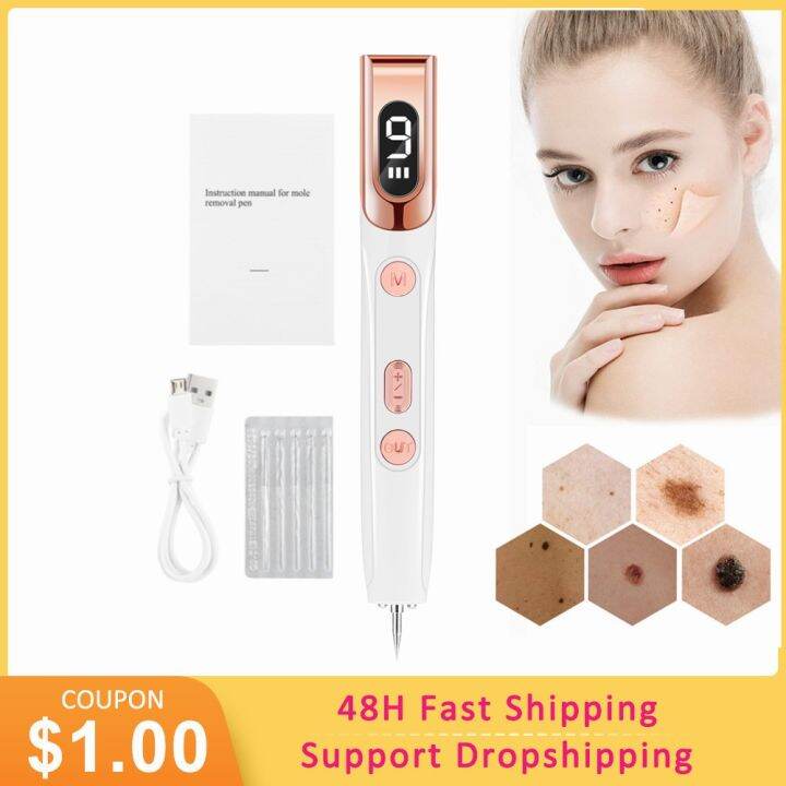 ZZOOI Laser Plasma Pen Black Spot Skin Tag Remover Face Mole Remove