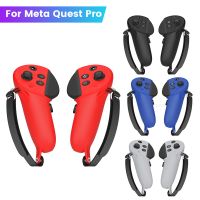 Upgrade VR Controller Protective Cover Silicone Shell Case Adjustable PU Knuckle Strap for Meta Quest Pro VR handle Accessories