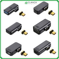 แท็บเล็ต CLMXCA USB-C กับ HDMI-เข้ากันได้ตัวแปลงวิดีโอ Mini DP Ic Gigabit อะแดปเตอร์ Type C RJ45