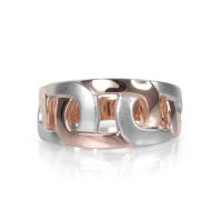 LAVERA Diamond -  Pink Gold Ring  แหวน ทองชมพูชุบ 2 สี