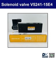 SOLENOID VALVE V5241-15E4 5/2 4 serles, port 1/2 G" DC24V, single control (โซลินอยด์วาล์ว)