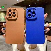 Solid Color Case for IPhone 13 12 Mini 11 Pro XS Max X XR 8 7 6 6S Plus SE 2020 Soft Silcone TPU Cover