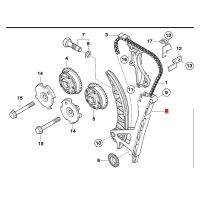 Engine Timing Chain Repair Kits Tensioner Guide Rail for BMW 3 Series E46 E60 E81 E82 E83 E84 E85 E87 E88 E90 E92 E93