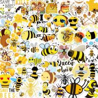 [COD] 50 sheets of animal bee cute cartoon line emoticon stickers childrens water cup notebook waterproof decorative