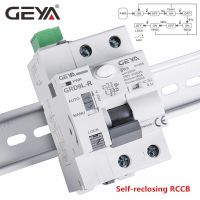 GEYA 6KA GRD9L ELCB RCCB การควบคุมระยะไกลแบบอัตโนมัติเบรกเกอร์40A 2P 30mA ชีวิตอัจฉริยะแบบ RCD