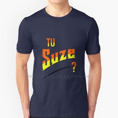 เสื้อยืดพิมพ์ลายแฟชั่นเสื้อยืด ผ้าฝ้าย พิมพ์ลาย You Suze? โมเดลลุง Suze Joke Humor Funny Beauf Dad Uncle France สไตล์วินS-5XL