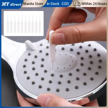 Manooby 10/20Pcs Gap Hole Anti Clogging Cleaning Brush Shower Head Cleaner  Mini Set