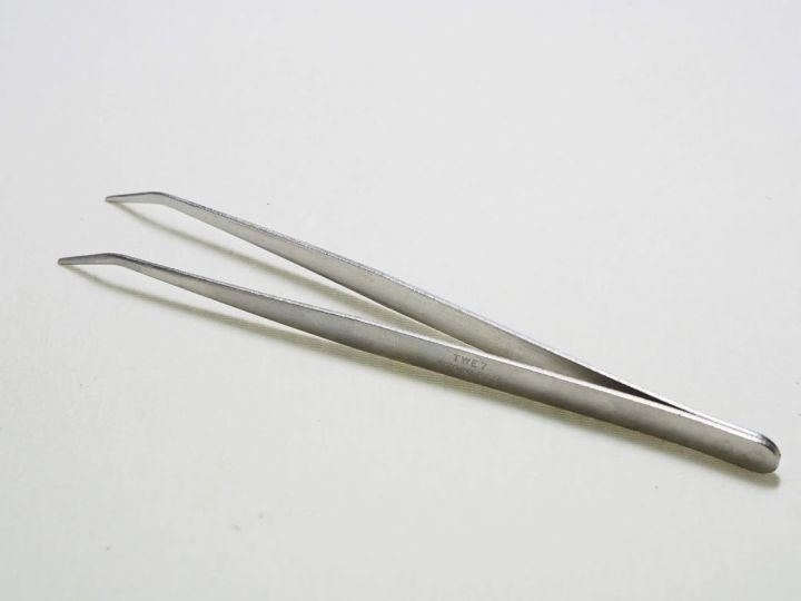 ปากคีบ-forceps-ฟอเซป-สแตนเลส-ปลายตรง-ปลายงอ-15-cm