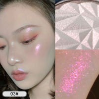 Long-lasting Highlighter Powder Glitter Palette Makeup Glow Face Contour Shimmer Highlight Shading Powder Brighten Skin Tone