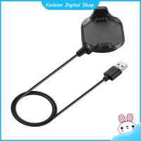 เครื่องชาร์จนาฬิกาข้อมือเข้ากันได้สำหรับวิธีการ Garmin S5เครื่องชาร์จไร้สายแบบพกพา S6ที่มีสายชาร์จ USB (3 3FT/1เมตร)