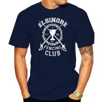 Elsinore Fencing Club - Hamlet T Shirt fencing elsinore hamlet university varsity jv fighting combat