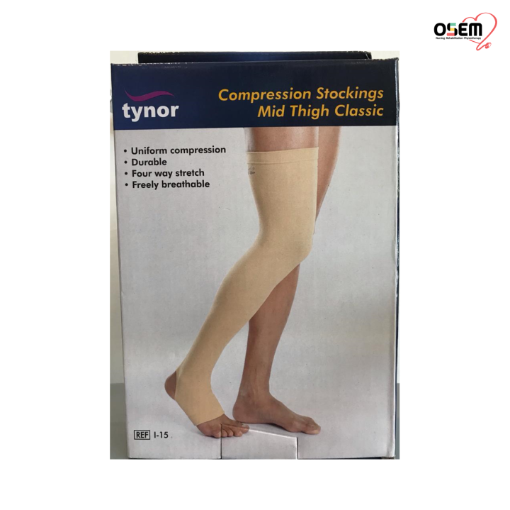 Compression Stocking Mid Thigh Lazada