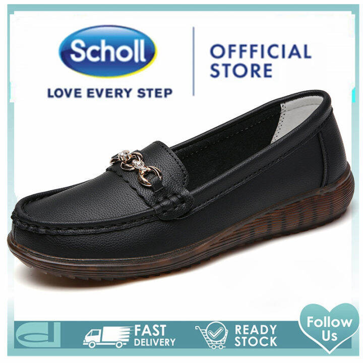 scholl-รองเท้าแตะผู้หญิง-scholl-หนังรองเท้าผู้หญิง-scholl-รองเท้าผู้หญิง-scholl-ผู้หญิงรองเท้าแตะรองเท้าลำลองผู้หญิงโบฮีเมียนโรมันรองเท้าแตะ-รองเท้าฤดูร้อนรองเท้าแตะผู้หญิงรองเท้าแบน