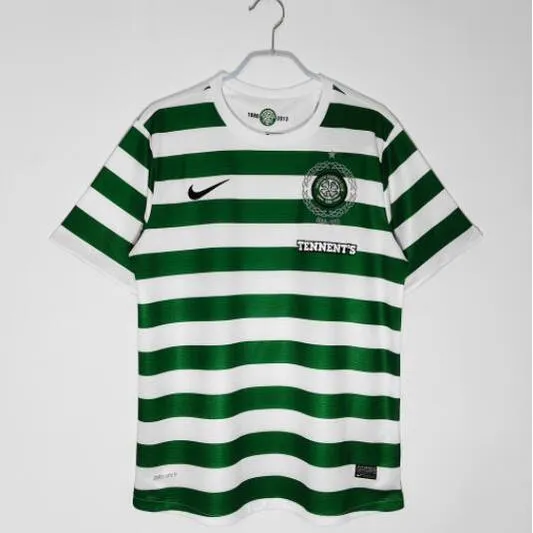 Topquality 1213 Celtic Home Retro Soccer Jersey Football 125th Anniversary