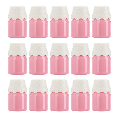 8ML Pink Bottle Cosmetic Packaging Container Balm Tubes Lip Gloss Tube Mini Milk Bottle Lip Glaze Tube
