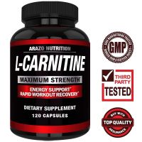 ของแท้!!! ARAZO NUTRITION L-Carnitine 500mg(60-120capsules)  แอลคาร์นิทีน 500มก(60-120แคป) แคปซูลลดน้ำหนัก ราคาถูก / ส่ง