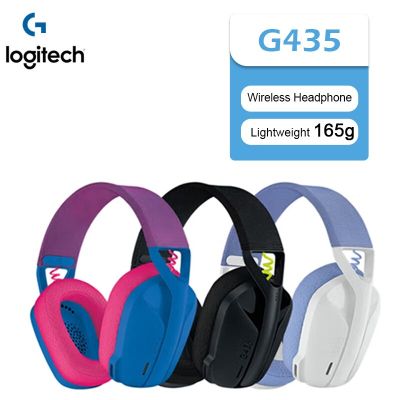 G435 LIGHTSPEED Bluetooth Wireless Gaming Headset Surround Sound Headset Over-Ear สำหรับเกมแล็ปท็อปพีซีและเพลง