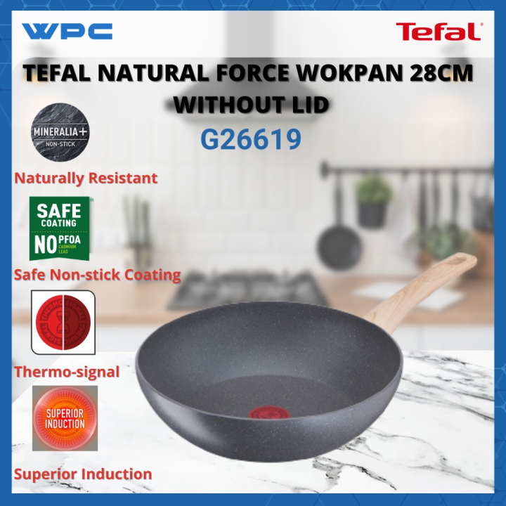 Tefal Natural Force Wokpan Cm Without Lid G Lazada