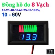 Đồng Hồ Đo Dung Lượng - Điện Áp Pin - Acquy 10-60V