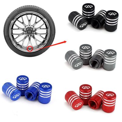 【CW】 Car Tire Stem Caps Bolt-in Aluminum Theftproof Covers Chery Fulwin A5  TIGGO 5 3x MVM X22 DR3