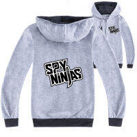 SPY NINJAS Cotton + Polyester 3-16ปีฤดูใบไม้ผลิและฤดูใบไม้ร่วงสีดำ/ สีเทา Boy S Hooded Zipper เสื้อกันหนาวสำหรับชาย15ปีเด็กเสื้อผ้าแขนยาว