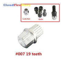 For Volkswagen Golf Je tta Passat Touran For Audi A4 A6 A8 TT Anti-theft Wheel Bolt Lock Nut Key Adapter 7 19 teeth 8D0601139F