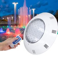 【COD】AC12V LED Underwater Light IP68 Waterproof Submersible Pond Lights Multi Color RGB Lamp with Remote Control