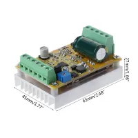 350W 5-36V DC Motor Driver Brushless Controller BLDC Wide Voltage High Power Three-phase Motor Controller G08 Whosale DropShip