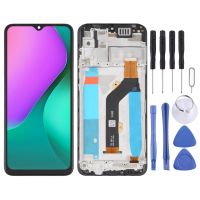 หน้าจอ LCD ของ OEM สำหรับ Infinix Hot 10 Play/Digitizer ประกอบเต็มตัวเครื่อง5อินเดียอัจฉริยะพร้อมกรอบ