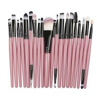 Zzdog 20Pcs ชุดแปรงแต่งหน้าอายแชโดว์ Foundation Powder Eyeliner Eyelash Lip Make Brush Cosmetic Beauty ชุดเครื่องมือ Hot