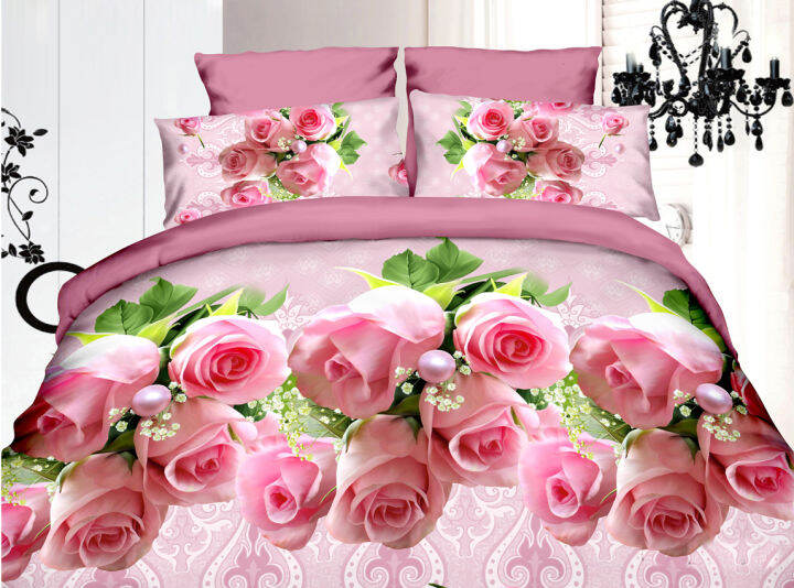 3d-flowers-quilt-cover-bedding-set-bed-sheets-duvet-cover-pillowcase-brushed-fabric-rose-lily-4pcsset-home-textile-new