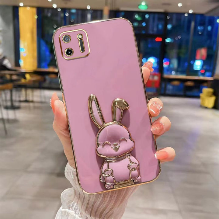 andyh-new-design-for-oppo-realme-c11-realme-c15-case-luxury-3d-stereo-stand-bracket-smile-rabbit-electroplating-smooth-phone-case-fashion-cute-soft-case